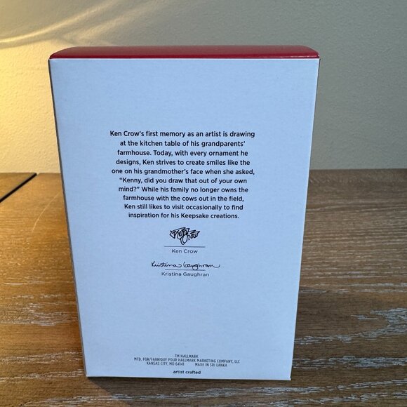 2023  Hallmark Keepsake Ornament Partners Statue Walt Disney & Mickey Mouse New - Picture 3 of 4